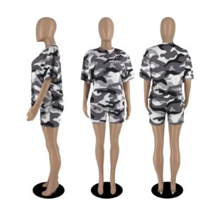 Women's Winter T Shirt And Shorts Set