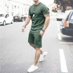 Men's Winter T Shirt And Shorts Set