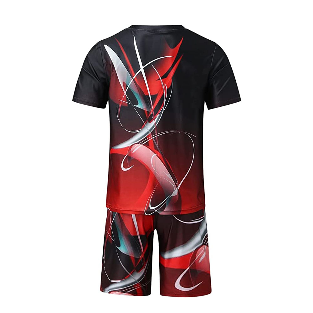Men's Summer T Shirt And Shorts Set - Image 3