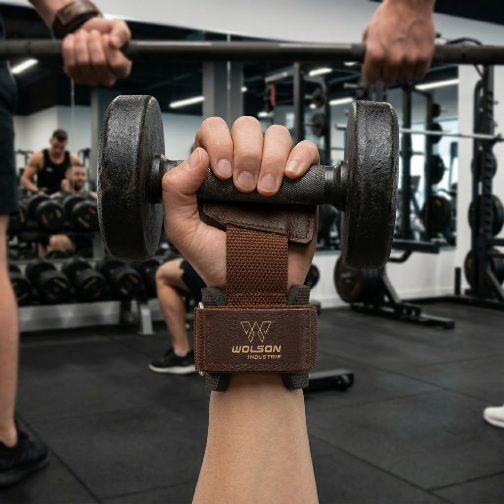 Weight Lifting Dowel Strap – Premium Cotton Webbing Lifting Straps - Image 4