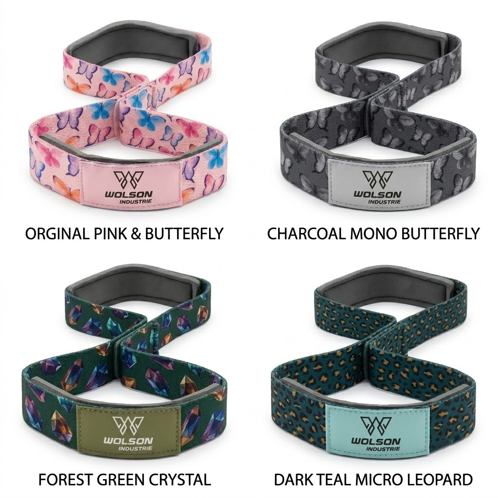 8 Figure Lifting Straps Wholesale | Bulk Weightlifting Straps | Wolson Industries - Image 2