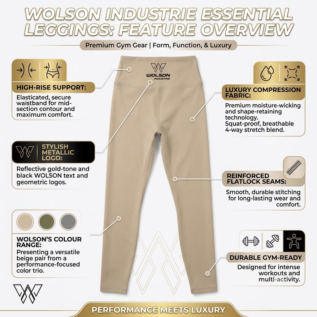 Gym Leggings Wholesale | Women’s Activewear | Wolson Industries - Image 3