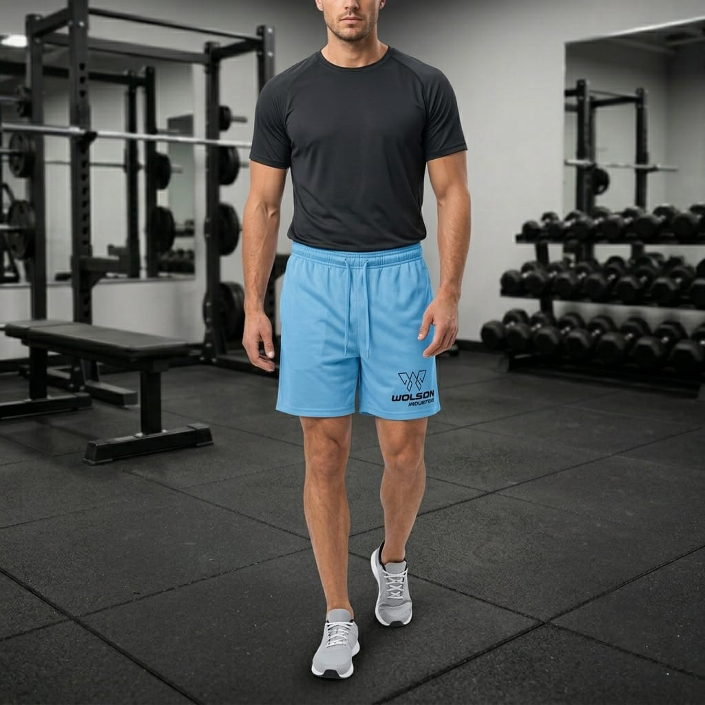 Men’s Gym Shorts | Breathable Performance Workout Shorts | Wholesale Sports Shorts – Wolson Industries - Image 4