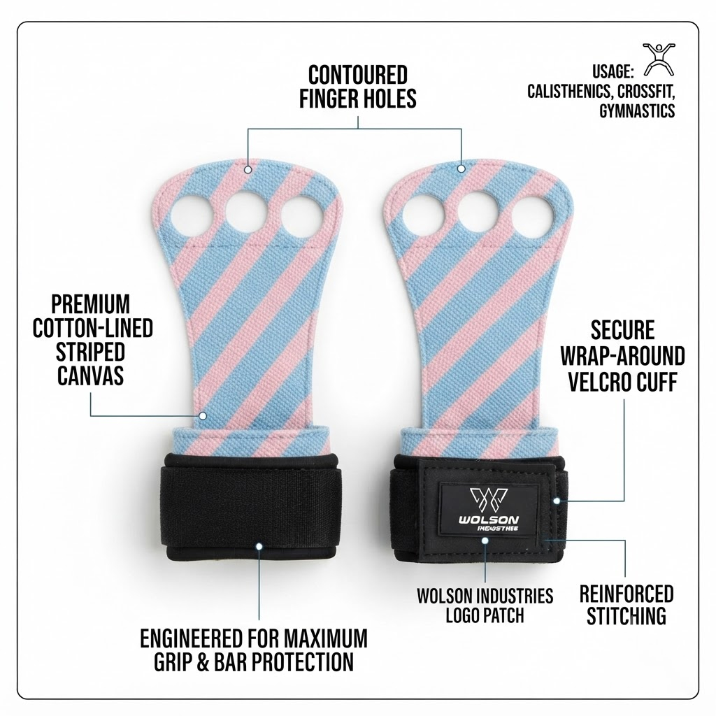 Gymnastic Hand Grips Manufacturer | Custom Gym Hand Grips - Image 3