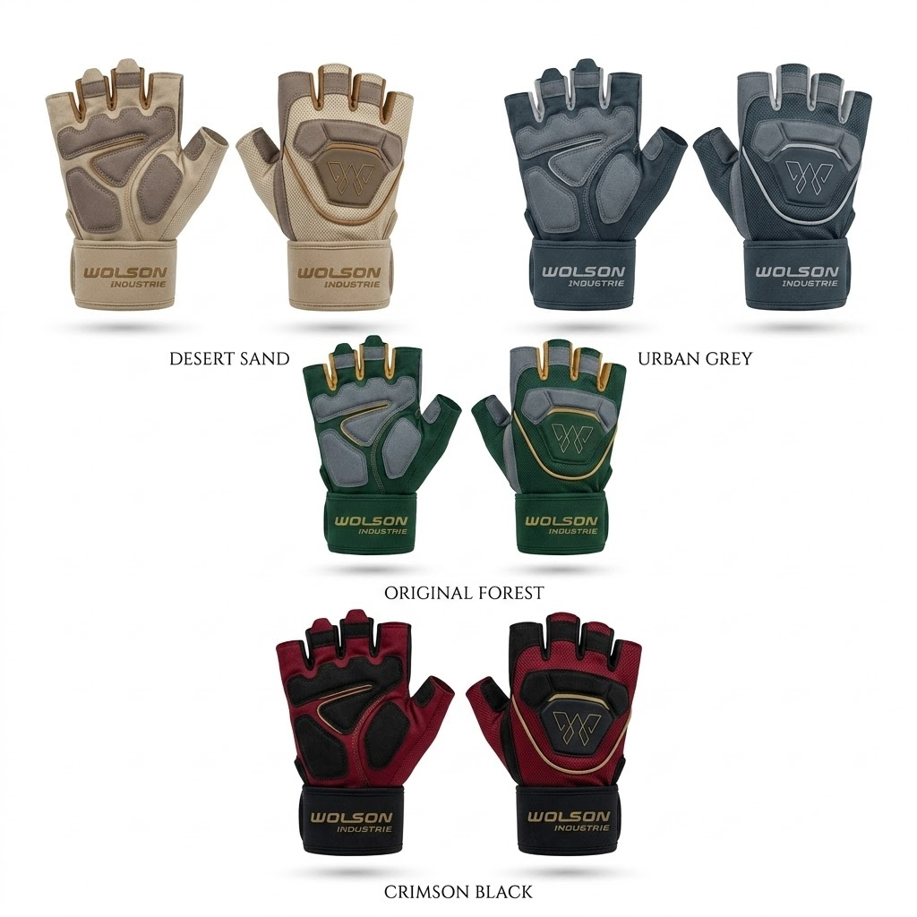 Weight Lifting Gym Gloves Manufacturer | Custom Workout Gloves | Wolson Industries - Image 2