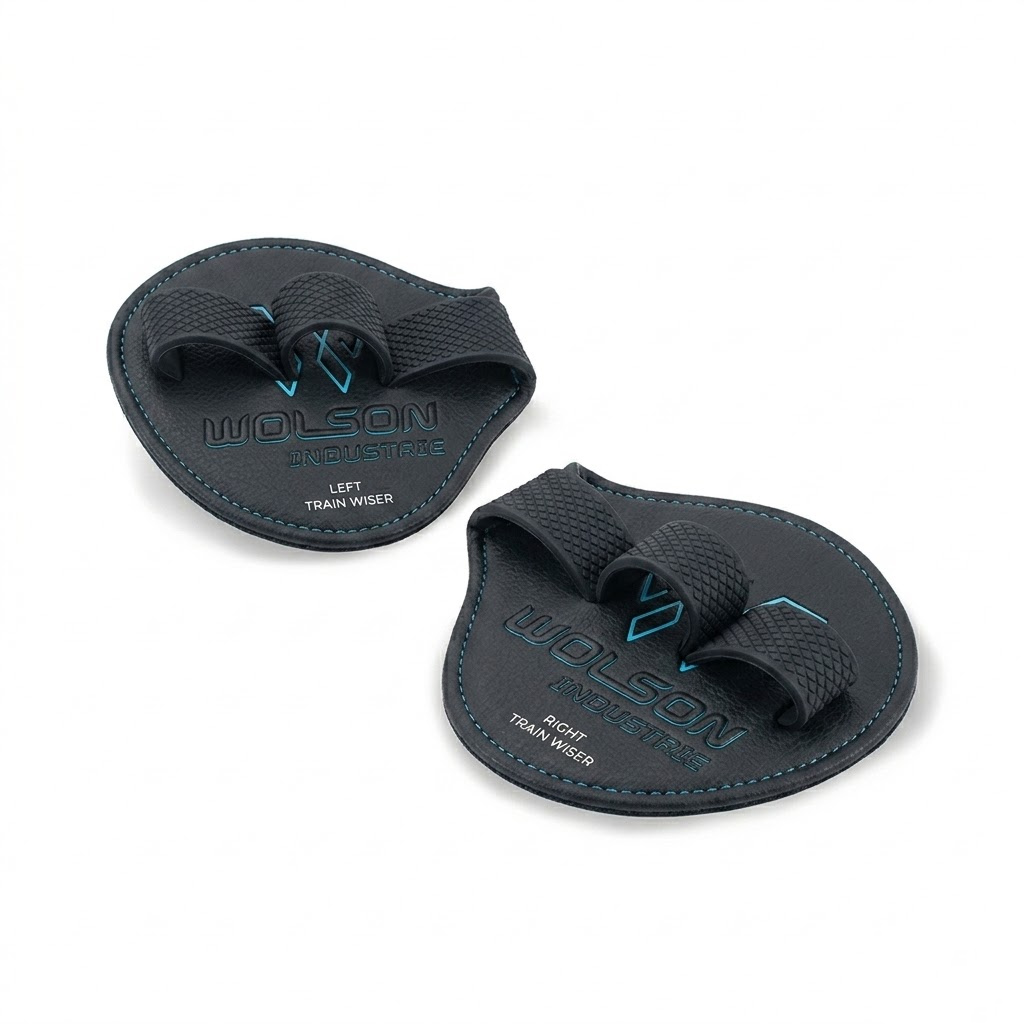 Wolson Industries premium leather weightlifting grip pads