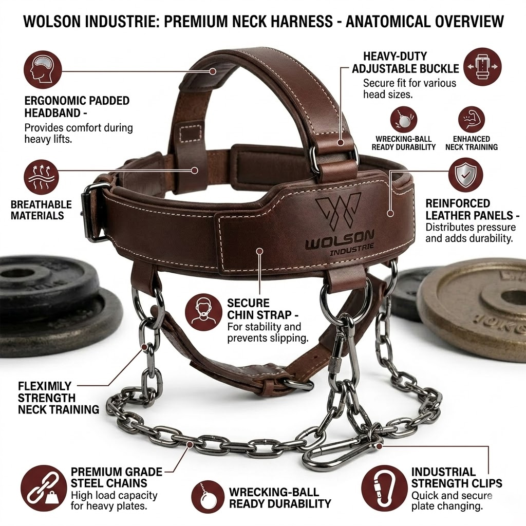 Weight Lifting Head Harness Manufacturer | Wolson Industries Wholesale - Image 3