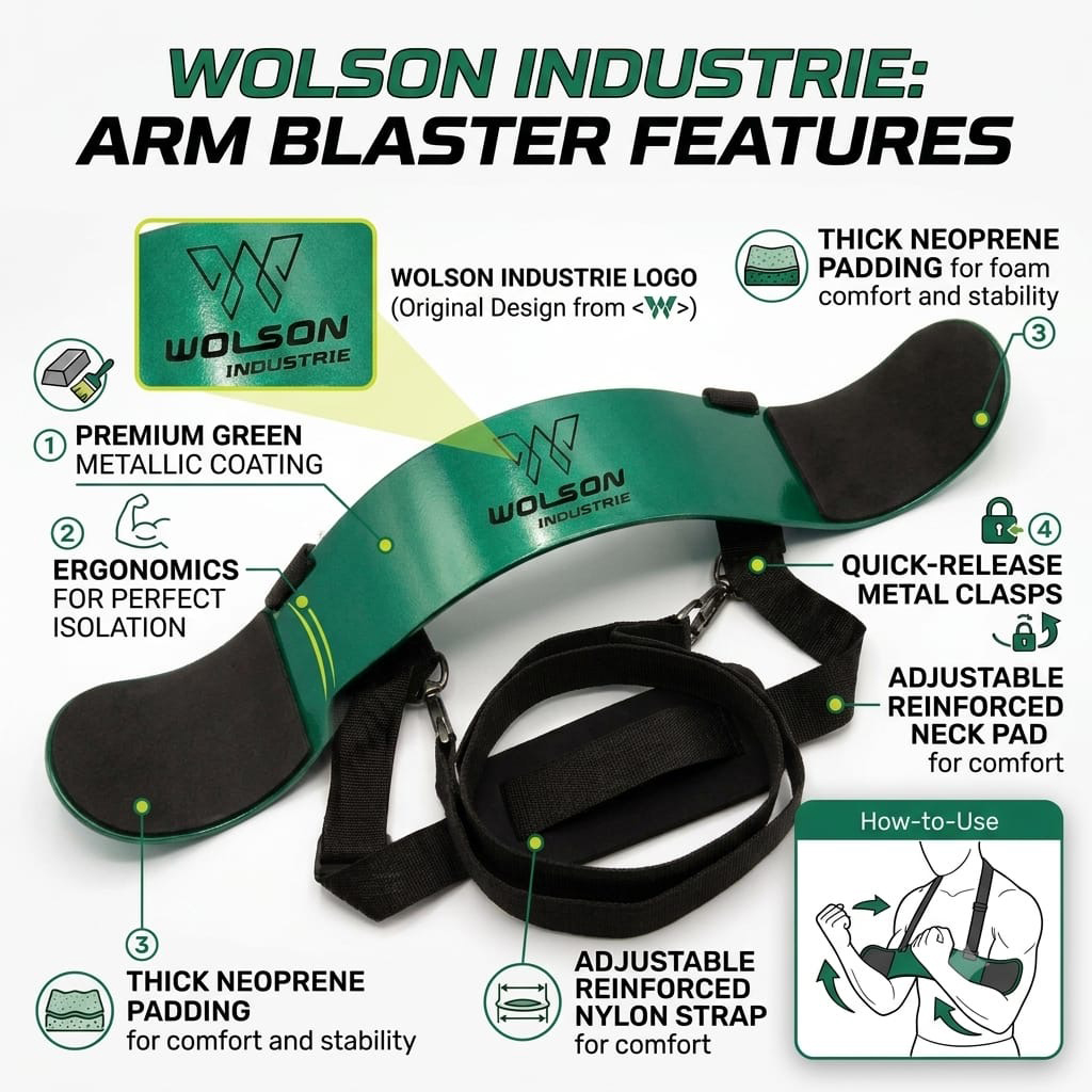 Body Building Arm Blaster Manufacturer | Wholesale Biceps Gear - Image 3
